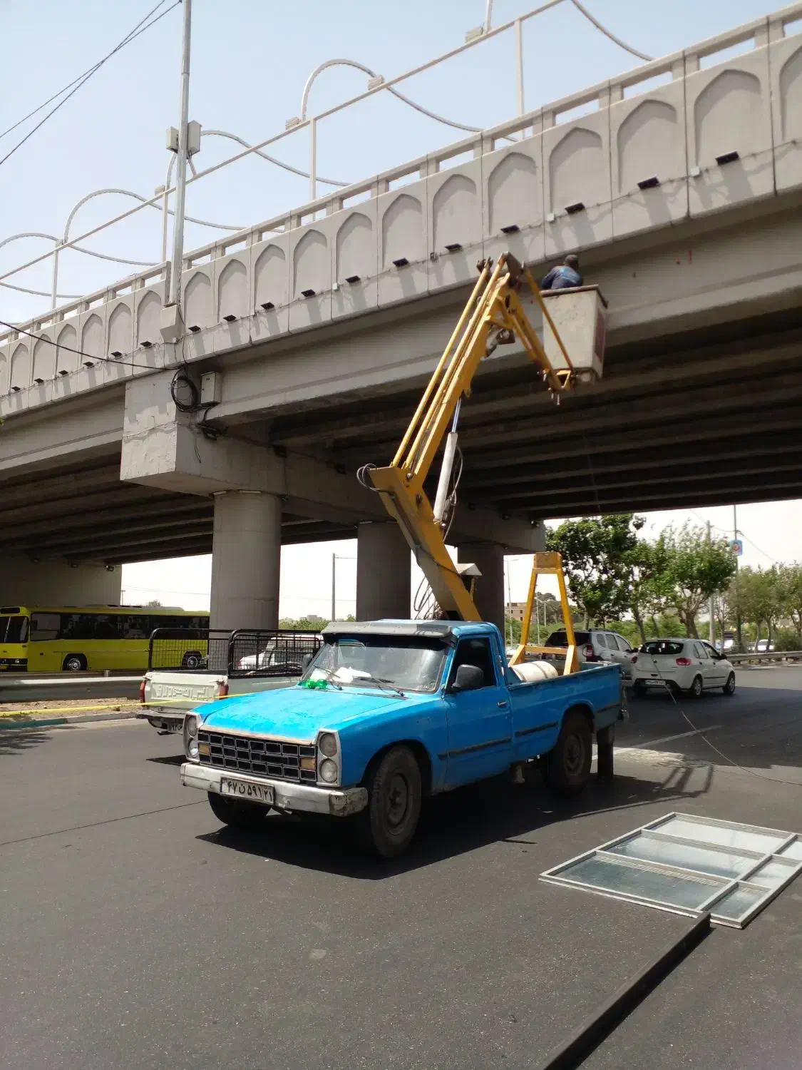 اجاره نیسان بالابر ۱۰ متری|خدمات حمل و نقل|تهران, افسریه جنوبی|دیوار