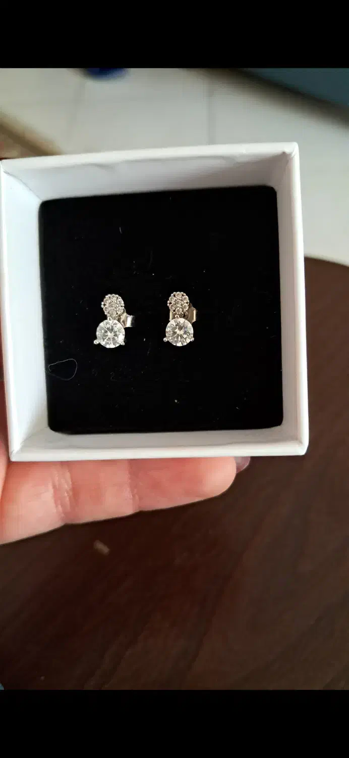 گوشواره نقره ۱.۶۳ گرمی|جواهرات|اصفهان, شهرک میلاد|دیوار