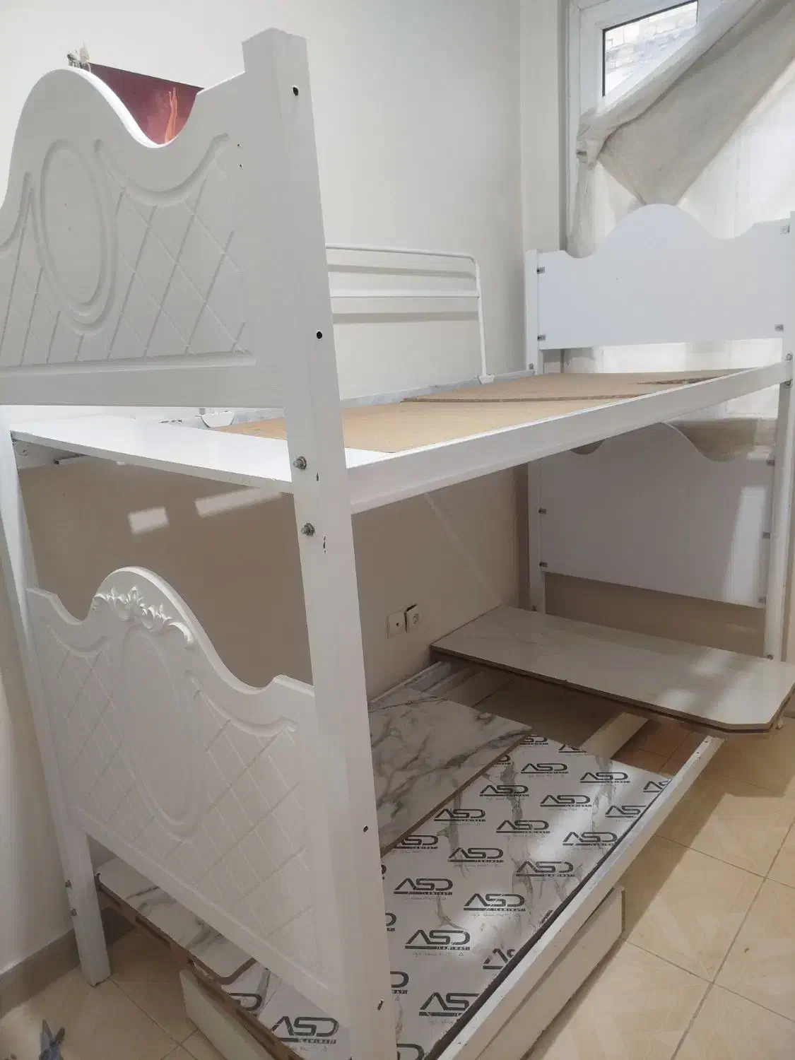 تختخواب دوطبقه|تخت و سرویس خواب|شهریار, شهرک وائین|دیوار