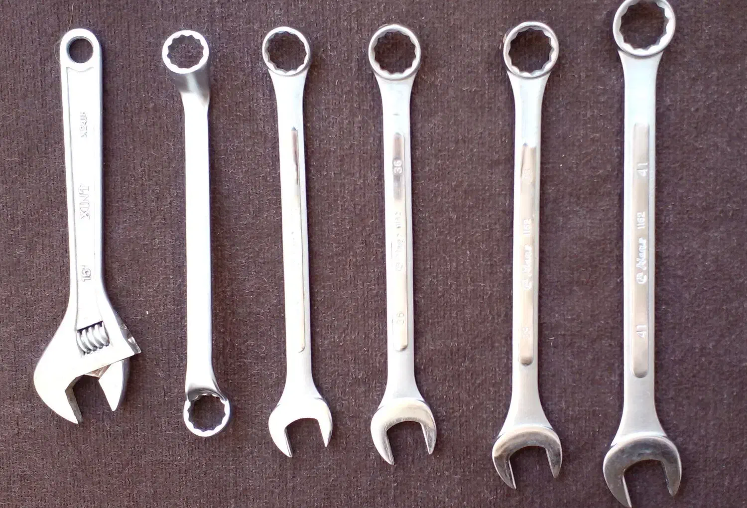 فروش آچار آلات و آچار بکس نو نو سایز بزرگ|ابزارآلات|دزفول, |دیوار