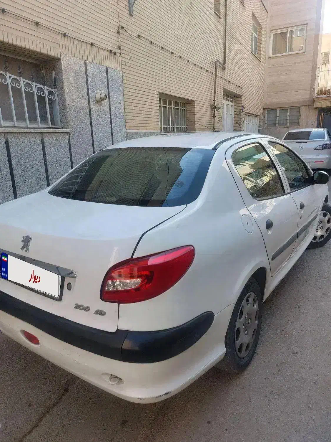 ۲۰۶ صندوق دار موتورtu5 دوگانه فابریک مدل ۸۹|خودرو سواری و وانت|اصفهان, جلالیه|دیوار