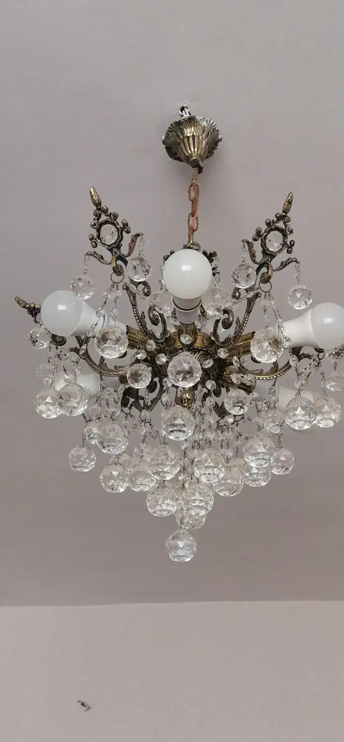 لوستر برنز|لوستر و چراغ آویز|شهریار, شهریار|دیوار