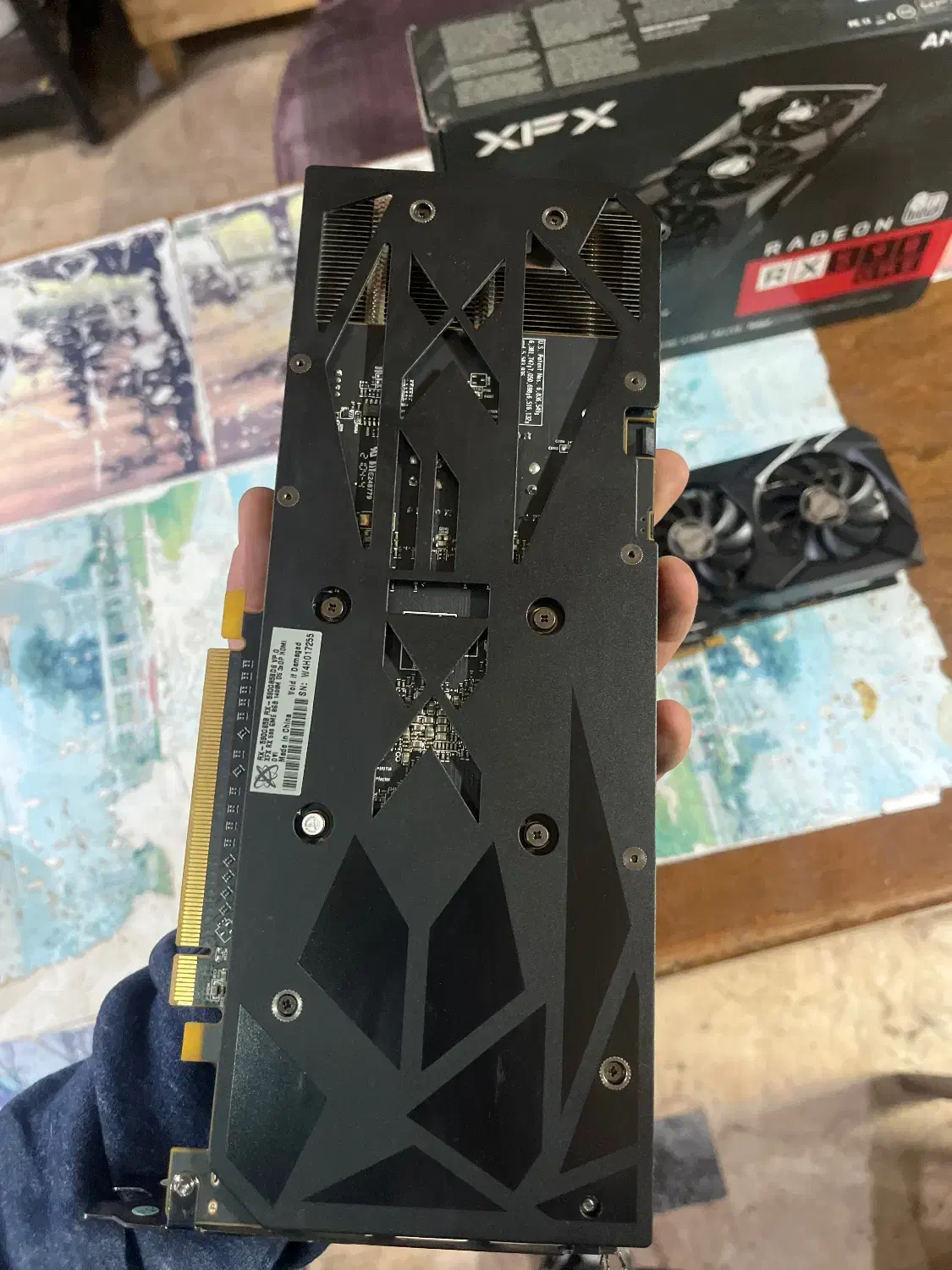 Rx590 3fan xfx|قطعات و لوازم جانبی رایانه|تهران, نجات اللهی|دیوار