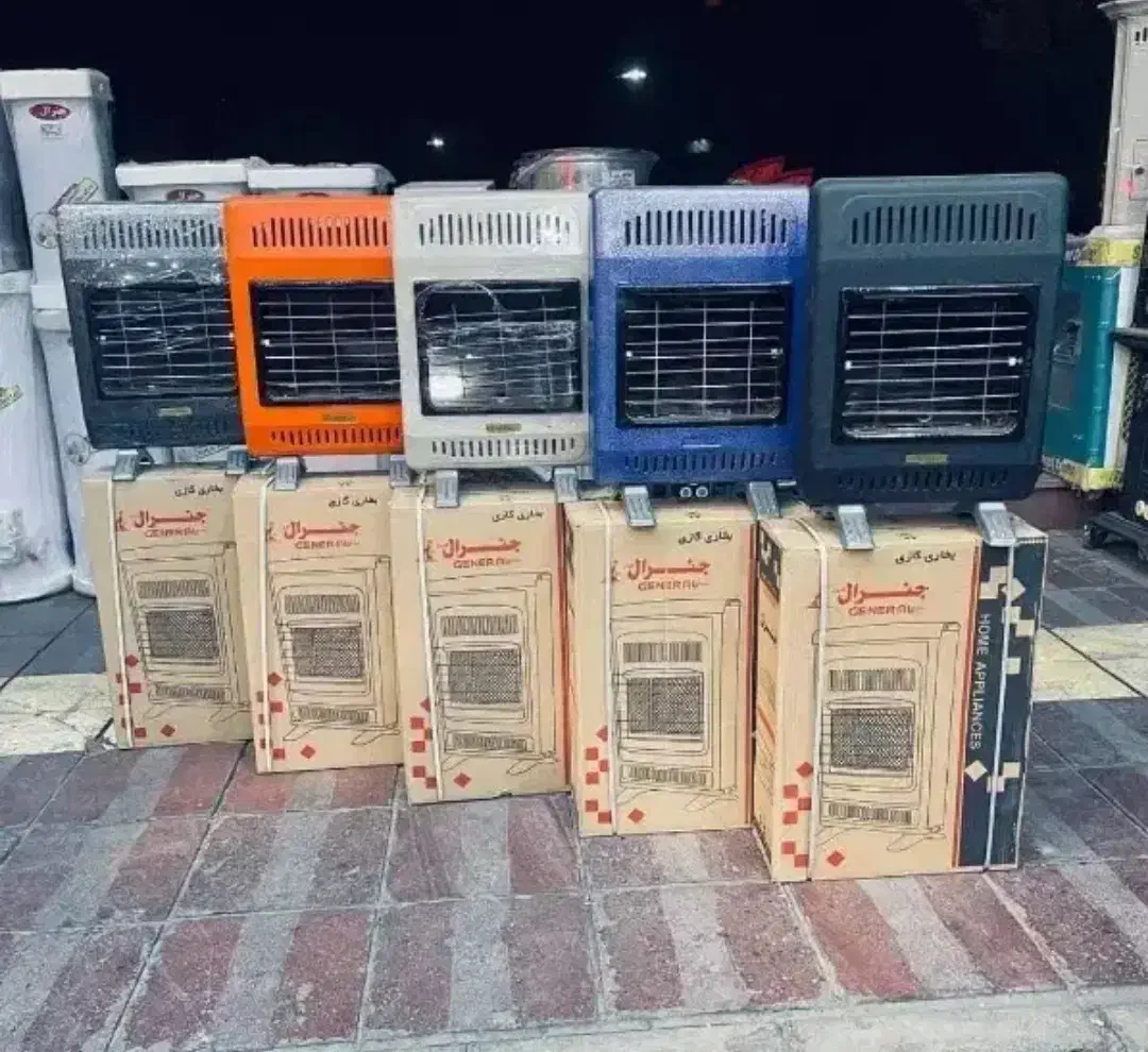 بخاری گازی بدون دودکش شعله ای جنرال افروز|بخاری، هیتر، شومینه|تهران, امین حضور|دیوار