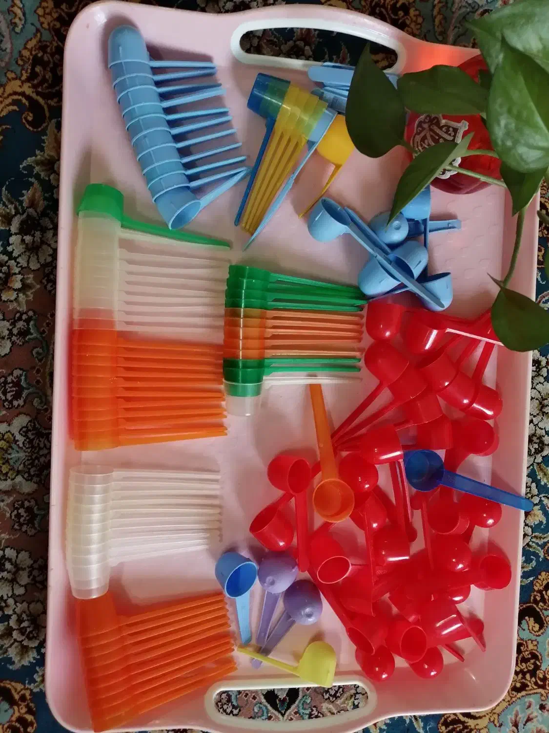 پیمـانــه|ظروف نگهدارنده، پلاستیکی، یک‌بارمصرف|قم, چهار مردان|دیوار