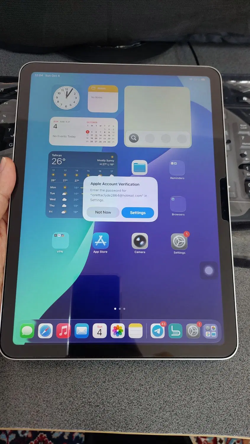 iPad Air M3 2025|تبلت|یزد, |دیوار