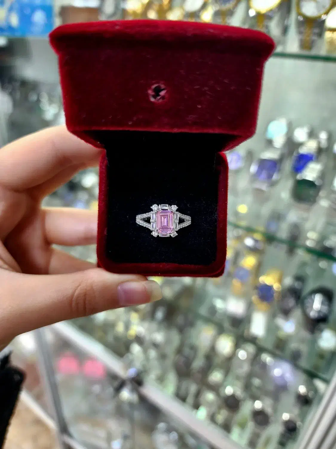 انگشتر نگین رنگی نقره اصلی|بدلیجات|کرمانشاه, |دیوار