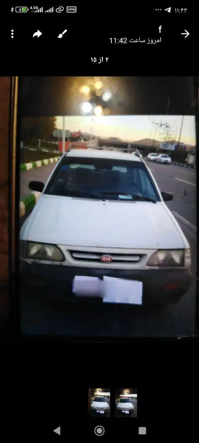 پراید کره ای مدل ۸۰|خودرو سواری و وانت|تبریز, |دیوار