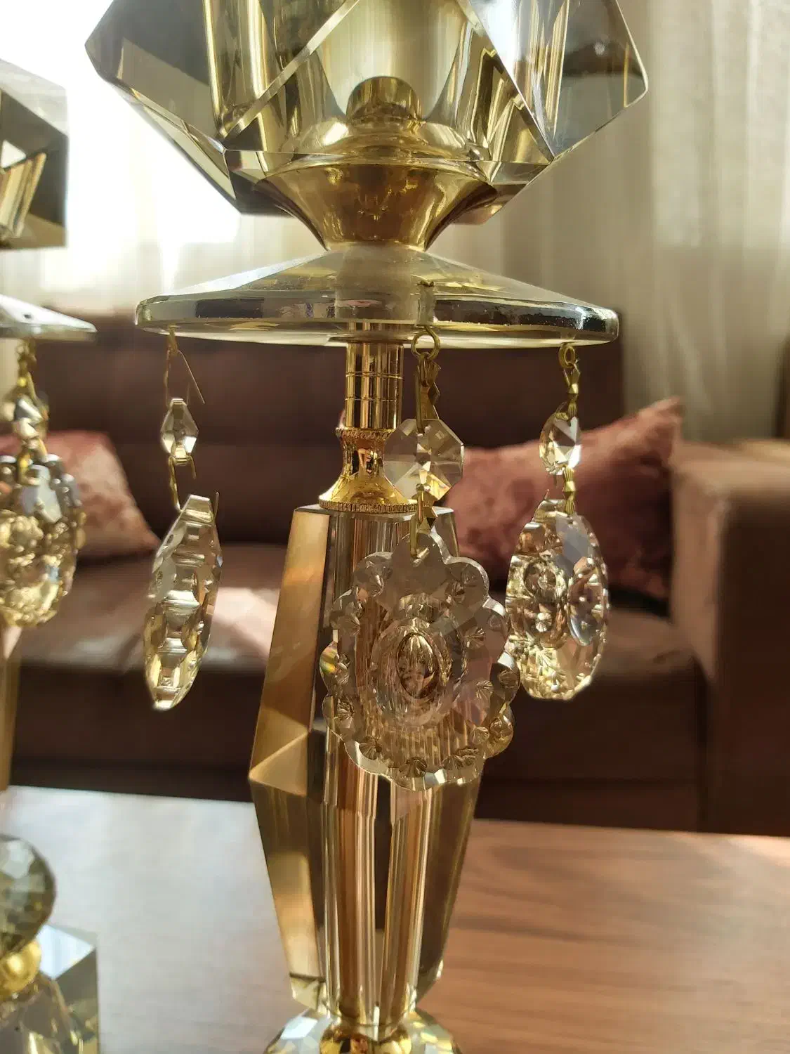 شمعدانی کریستال|لوستر و چراغ آویز|پردیس, فاز ۱|دیوار