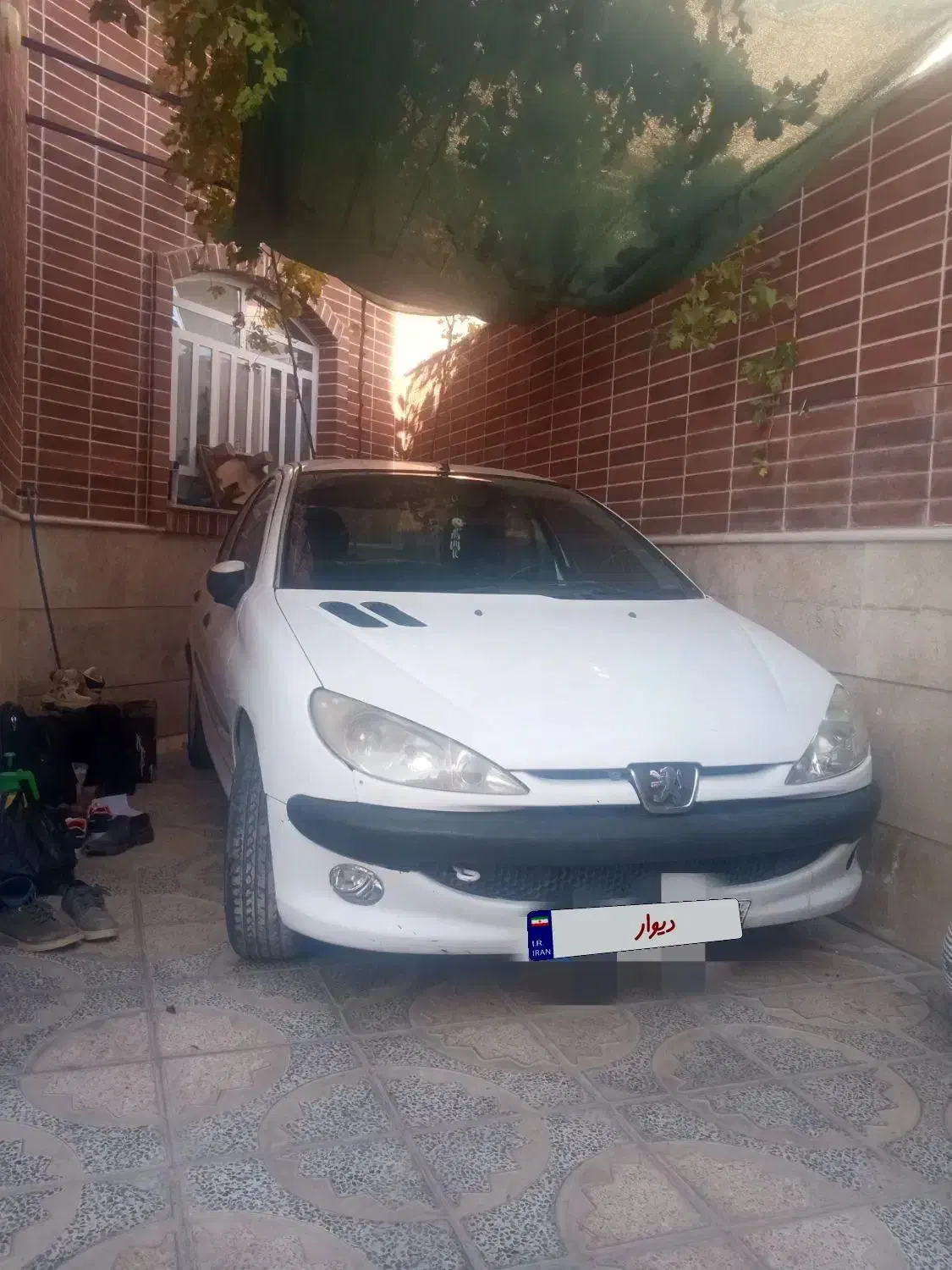 206 مدل90 اتاق تعویض|خودرو سواری و وانت|آباده, |دیوار