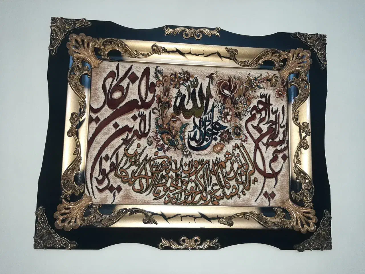 تابلو فرش زیبا و شکیل|تابلو فرش|کرج, باغستان|دیوار