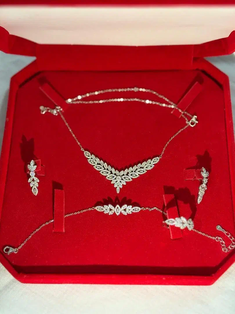 سرویس نقره ایتالیایی با روکش طلا|جواهرات|تهران, دریا|دیوار