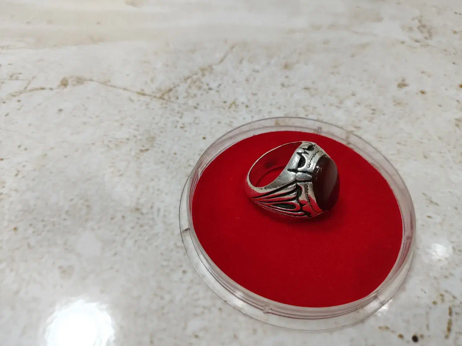 انگشتر شجر و عقیق|جواهرات|زنجان, |دیوار