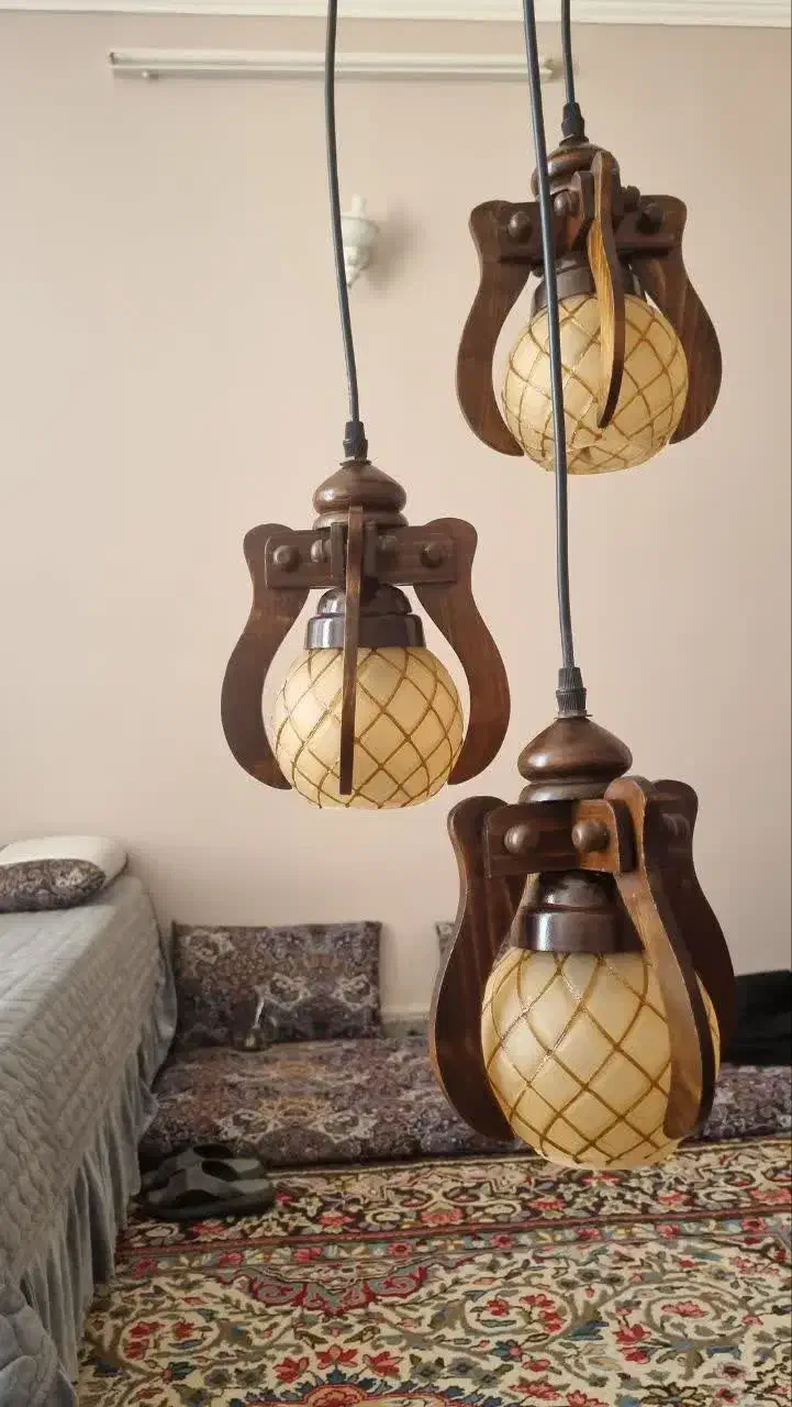 لوستر|لوستر و چراغ آویز|رفسنجان, |دیوار