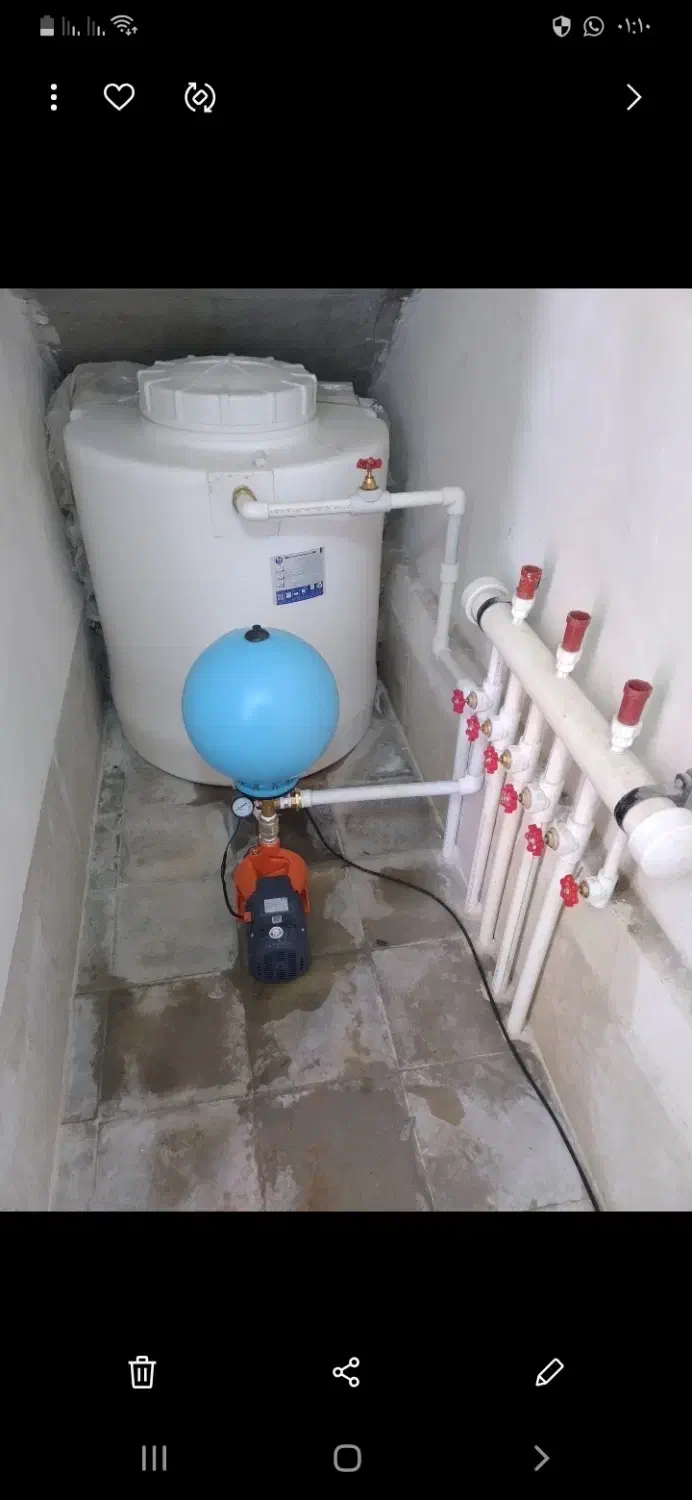 خدمات تاسیسات، نصب پمپ آب و منبع،عیب یابی و تعمیر|خدمات پیشه و مهارت|کرمان, |دیوار