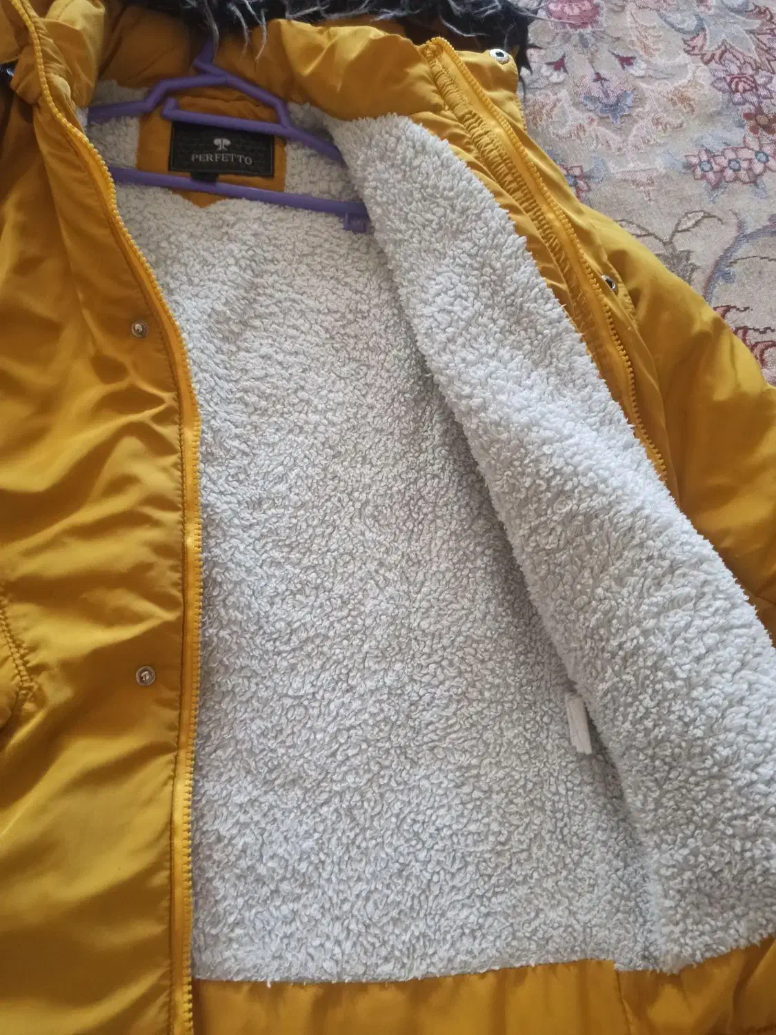 کاپشن دو عدد پافر کت لی کت مشکی شال وکلاه|کفش و لباس بچه|تبریز, |دیوار