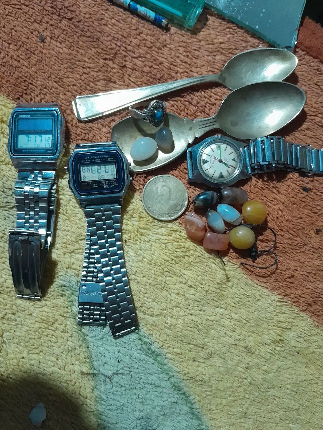 سکه وقاشق|کلکسیون اشیاء عتیقه|جهرم, |دیوار