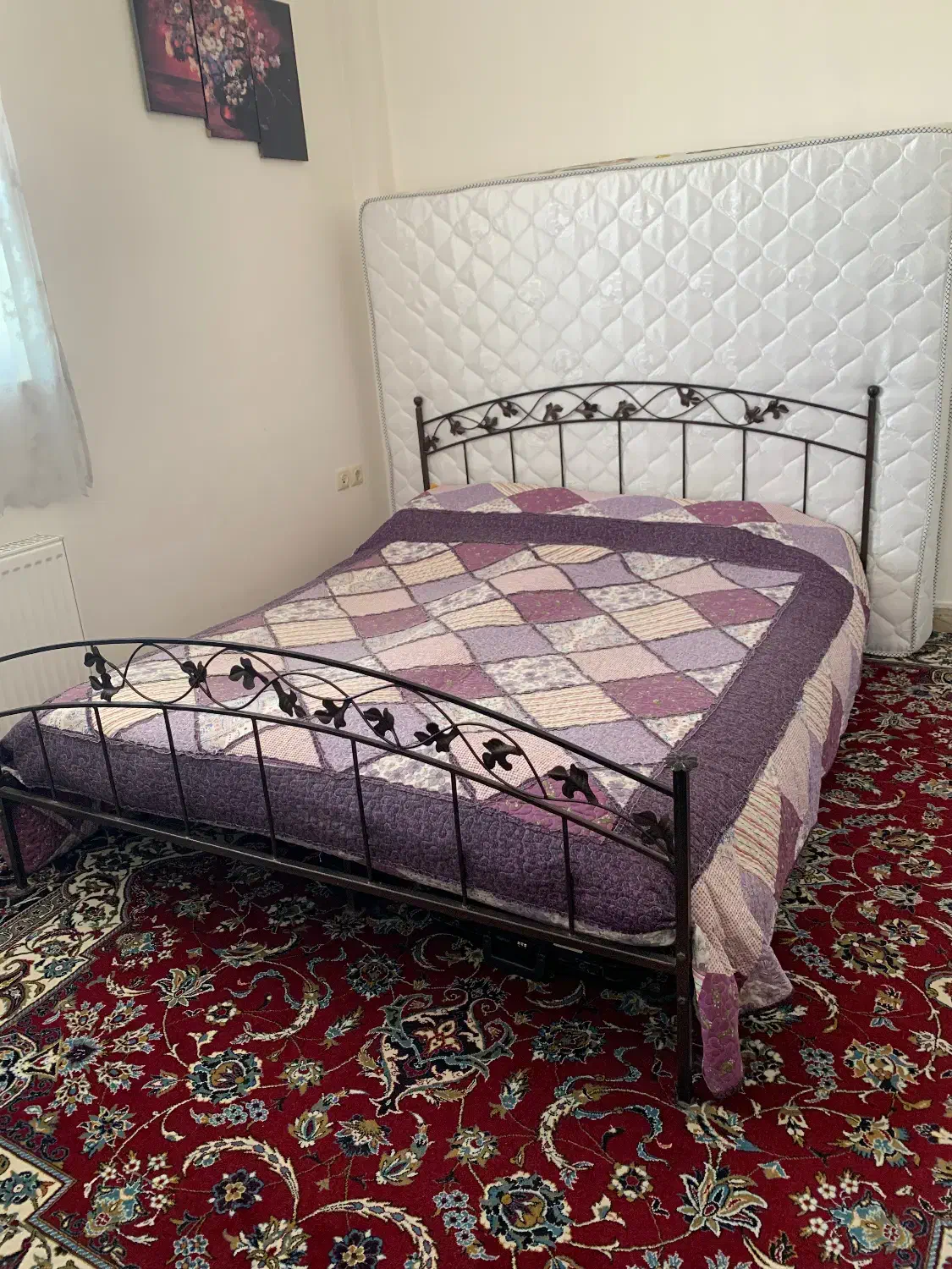 تخت و تشک دونفره|تخت و سرویس خواب|بوئین و میاندشت, |دیوار