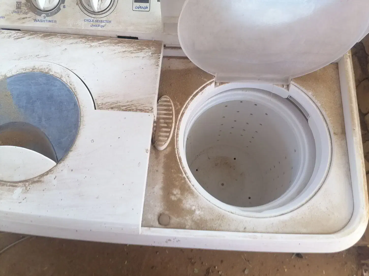 دوعدد لباسشوی|ماشین لباسشویی و خشککن لباس|زبرخان, |دیوار