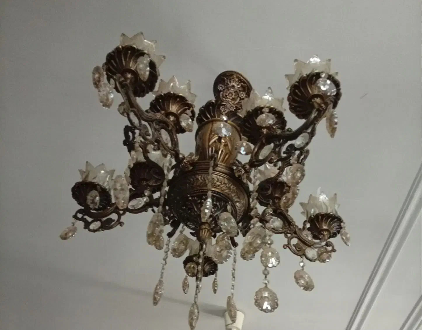 لوستر|لوستر و چراغ آویز|گنبد کاووس, |دیوار