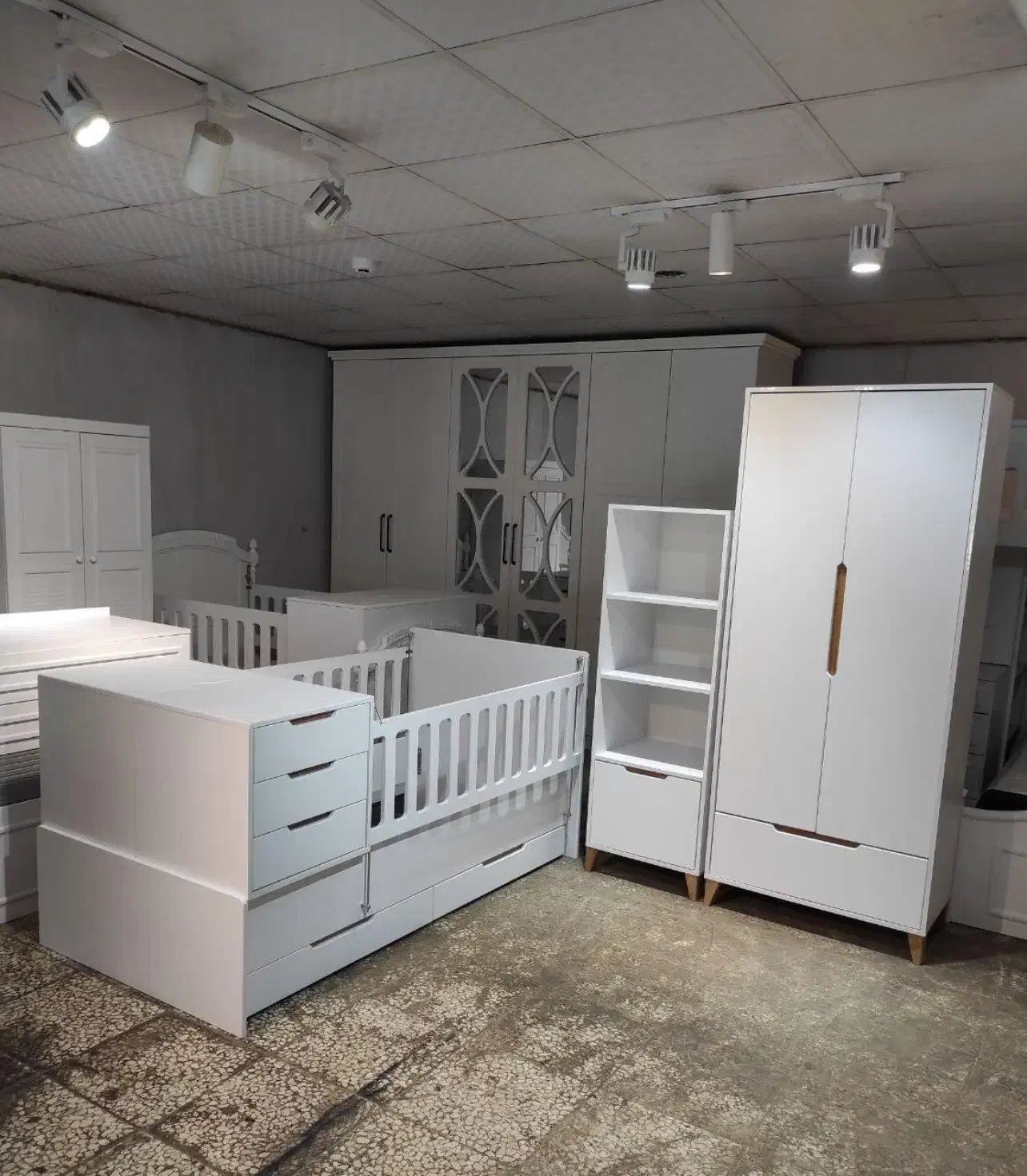 سیسمونی / تخت نوزاد / سرویس نوجوان ندل ۴|تخت و سرویس خواب|تبریز, |دیوار