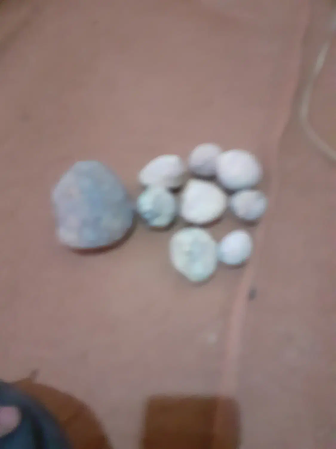 ۹عددسنگ شب  تاب کلکسیونی|کلکسیون اشیاء عتیقه|ورامین, ورامین|دیوار