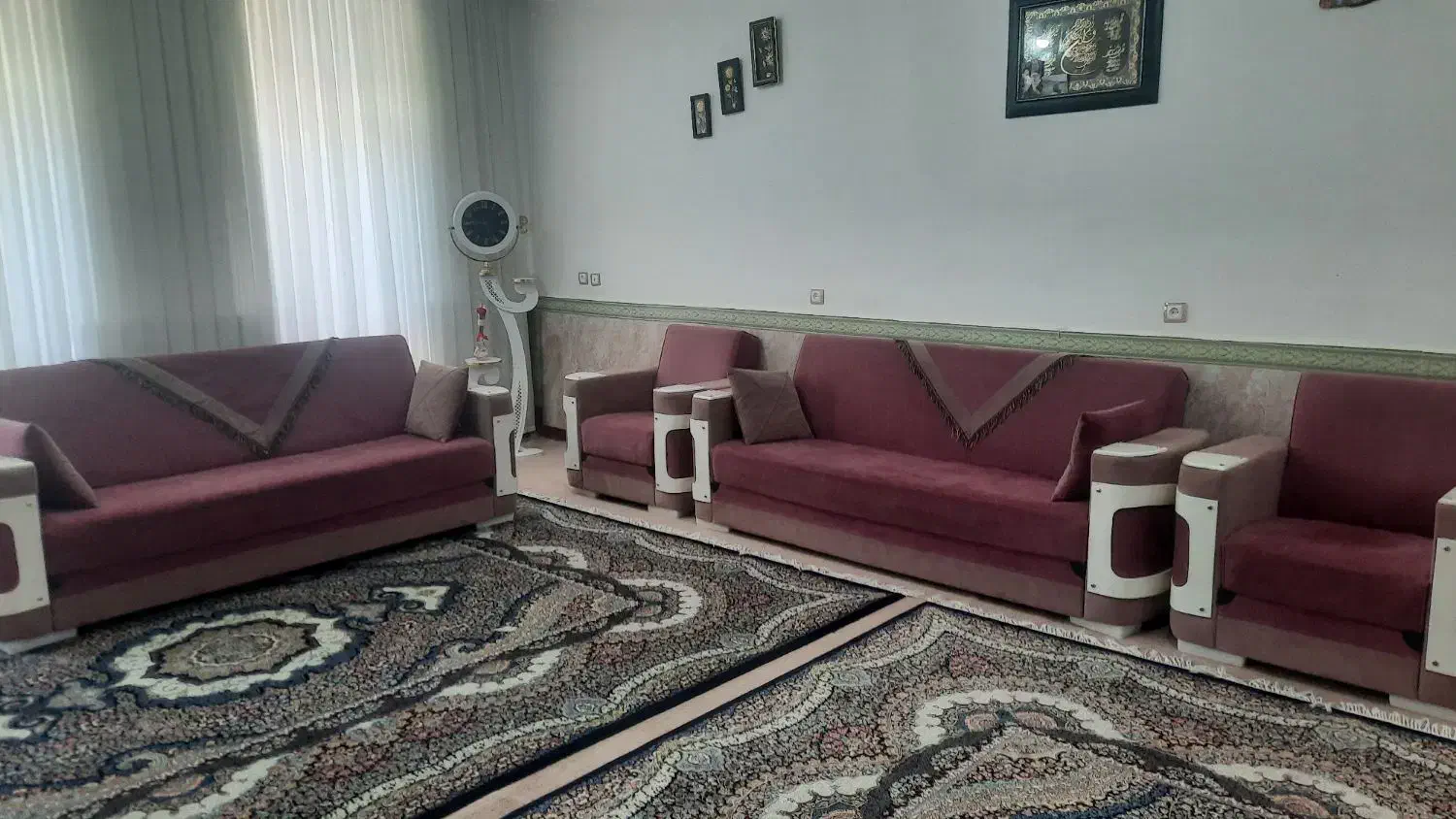 مبل ۸نفره|مبلمان خانگی و میز عسلی|شباب, |دیوار