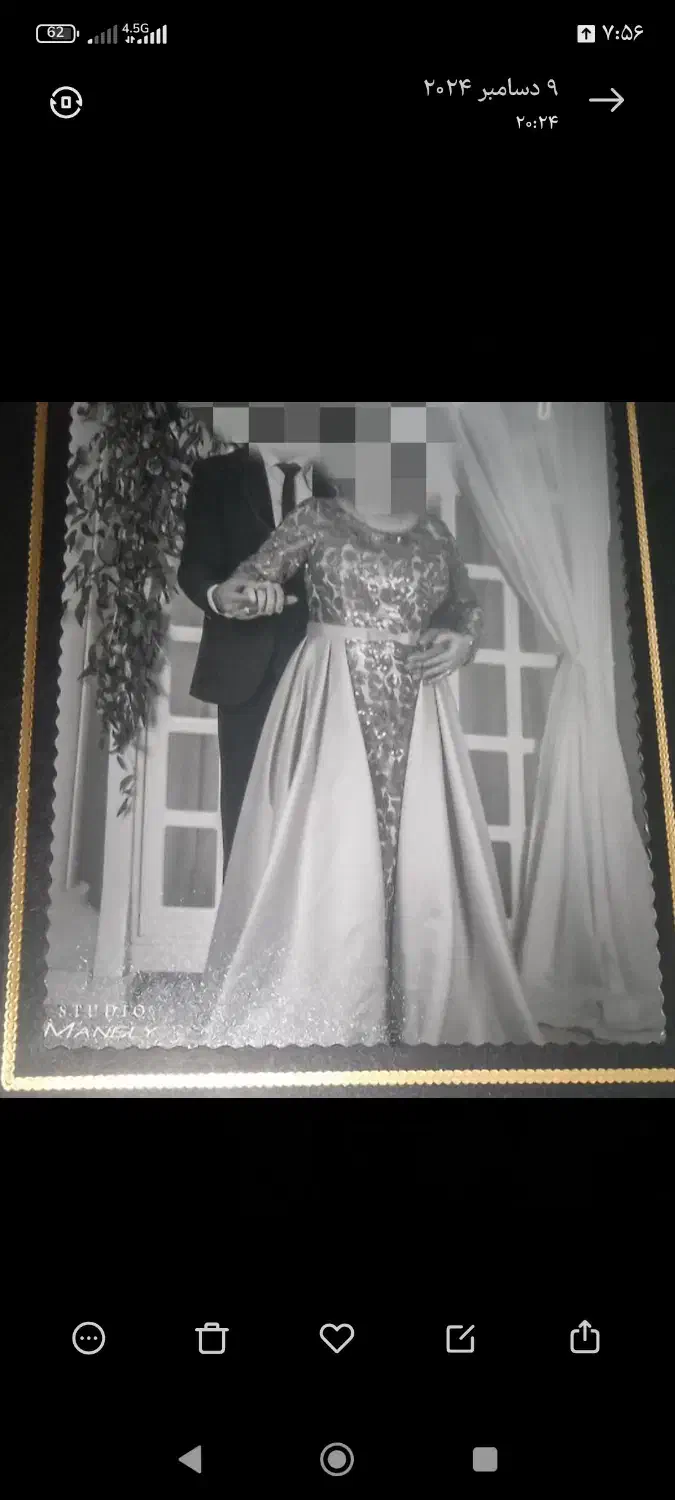 لباس مجلسی بلند طوسی سایز ۴۲ شنل ساتن آمریکای اصل|لباس|ری, علایین|دیوار