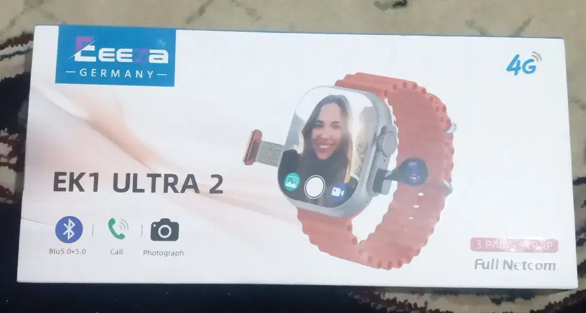 ساعت هوشمند EEEZA مدل EZ2 ULTRA 2 با سیمکارت|ساعت|کرج, برغان|دیوار