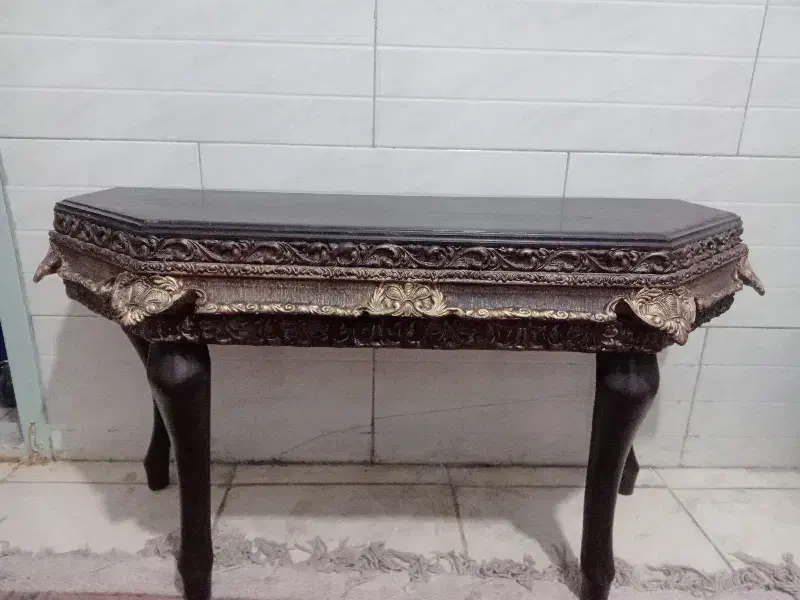 میز چوبی|بوفه، ویترین، کنسول|یزد, |دیوار