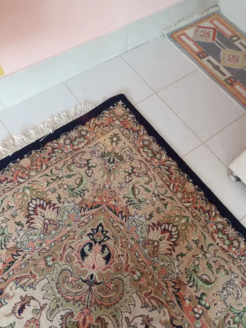 فرش مشهد درجه یک  پانصد شانه|فرش|چناران, |دیوار