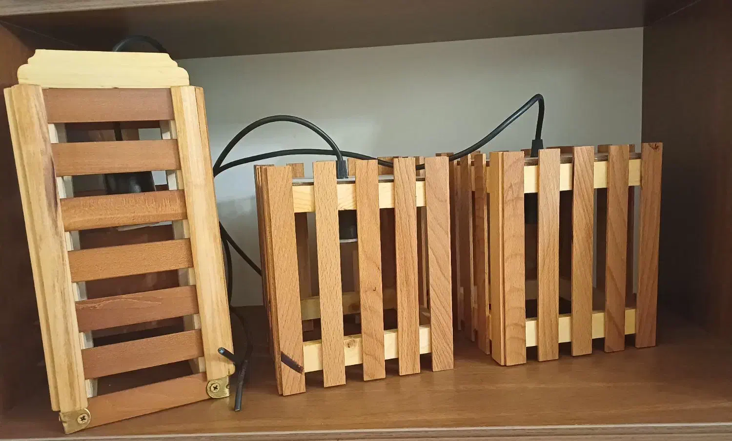 لوستر چوبی|لوستر و چراغ آویز|تهران, بهار|دیوار