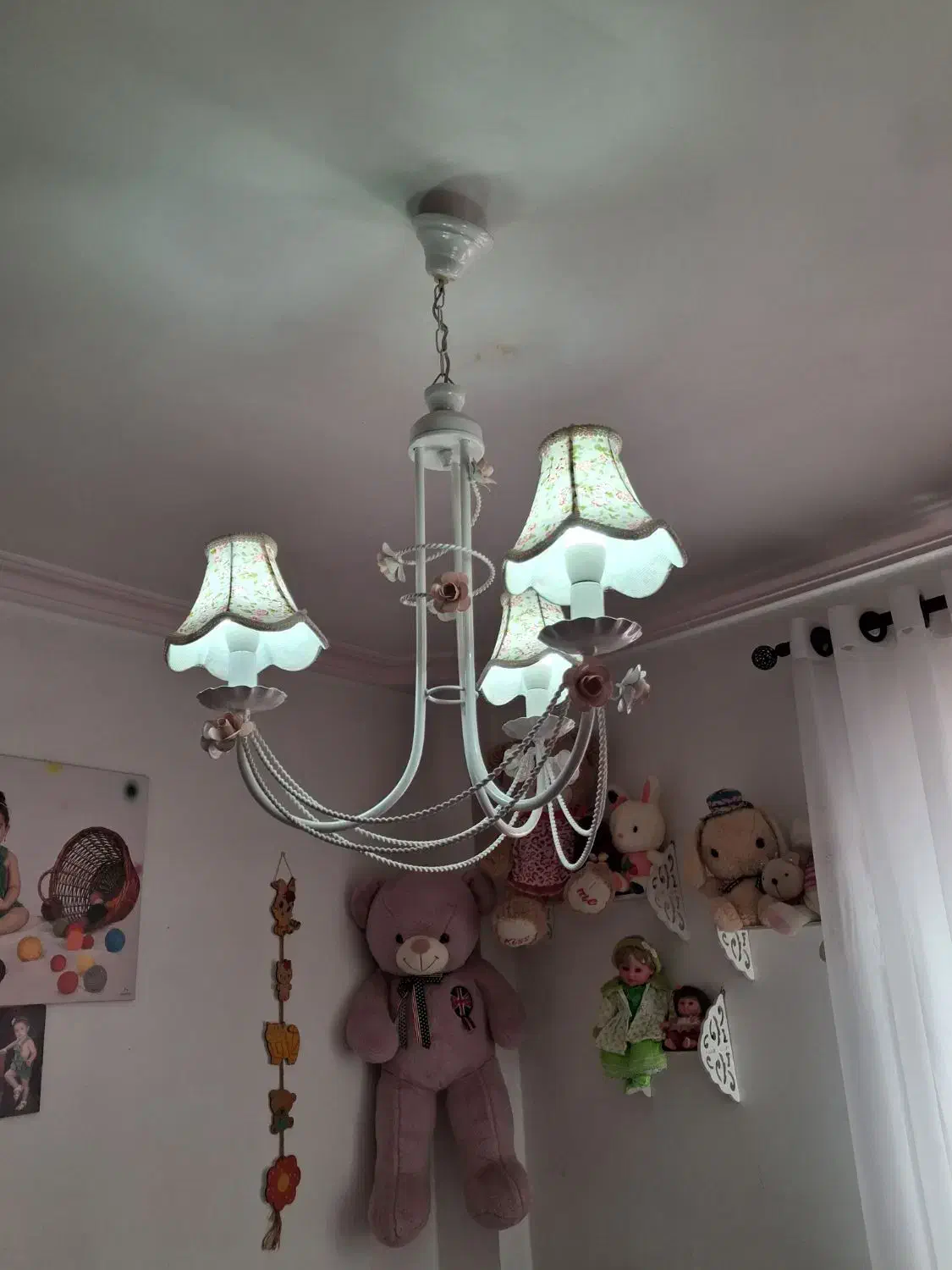 لوستر|لوستر و چراغ آویز|رشت, حمیدیان|دیوار