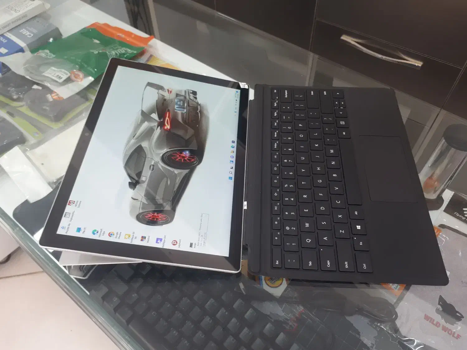 لپ تاپ تبدیل پذیر باصفحه تاچ MicroSoft Surfacepro5|رایانه همراه|کرمان, |دیوار