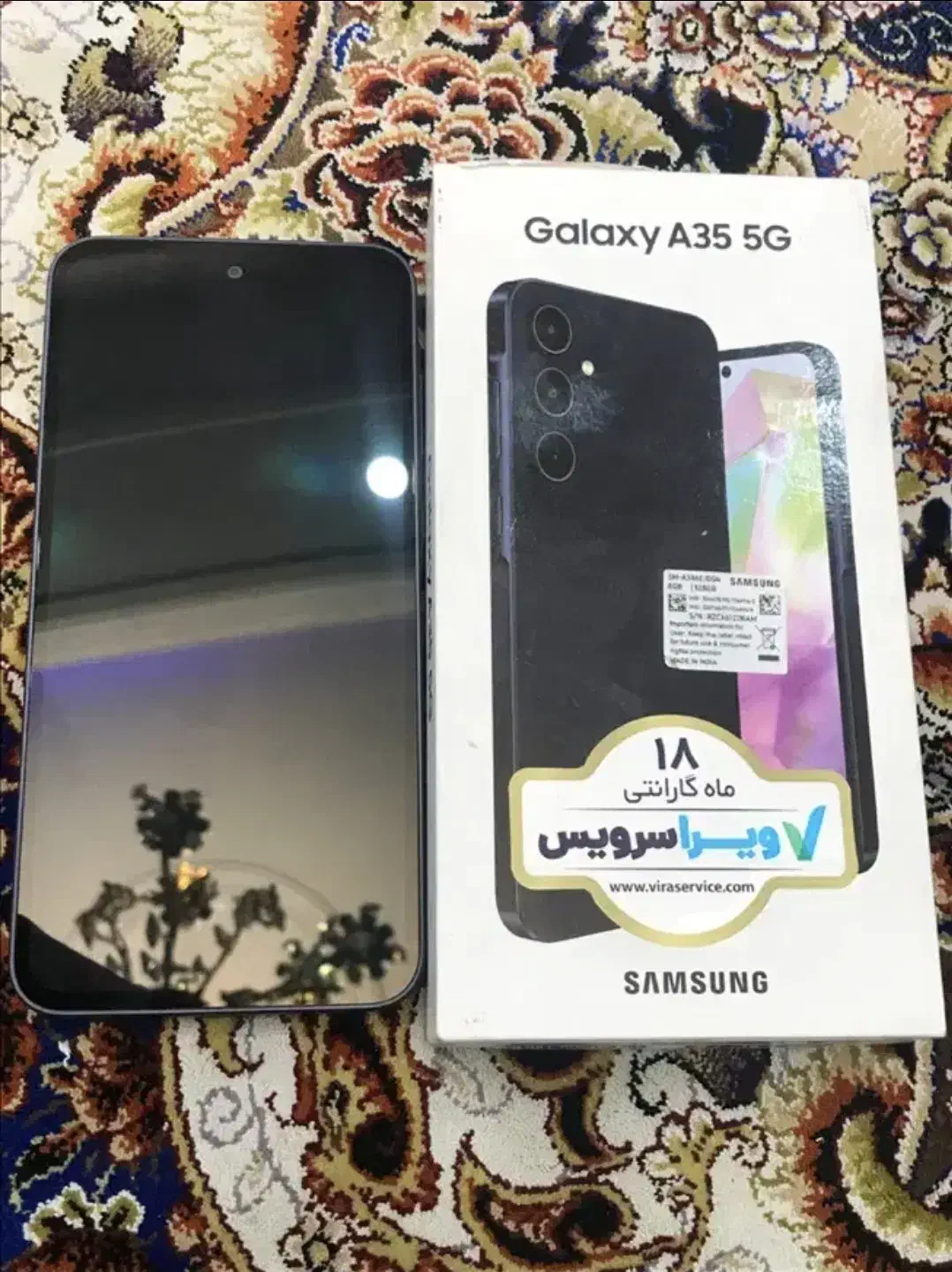 سامسونگ a35 نو معاوضه و فروش|موبایل|بم, |دیوار