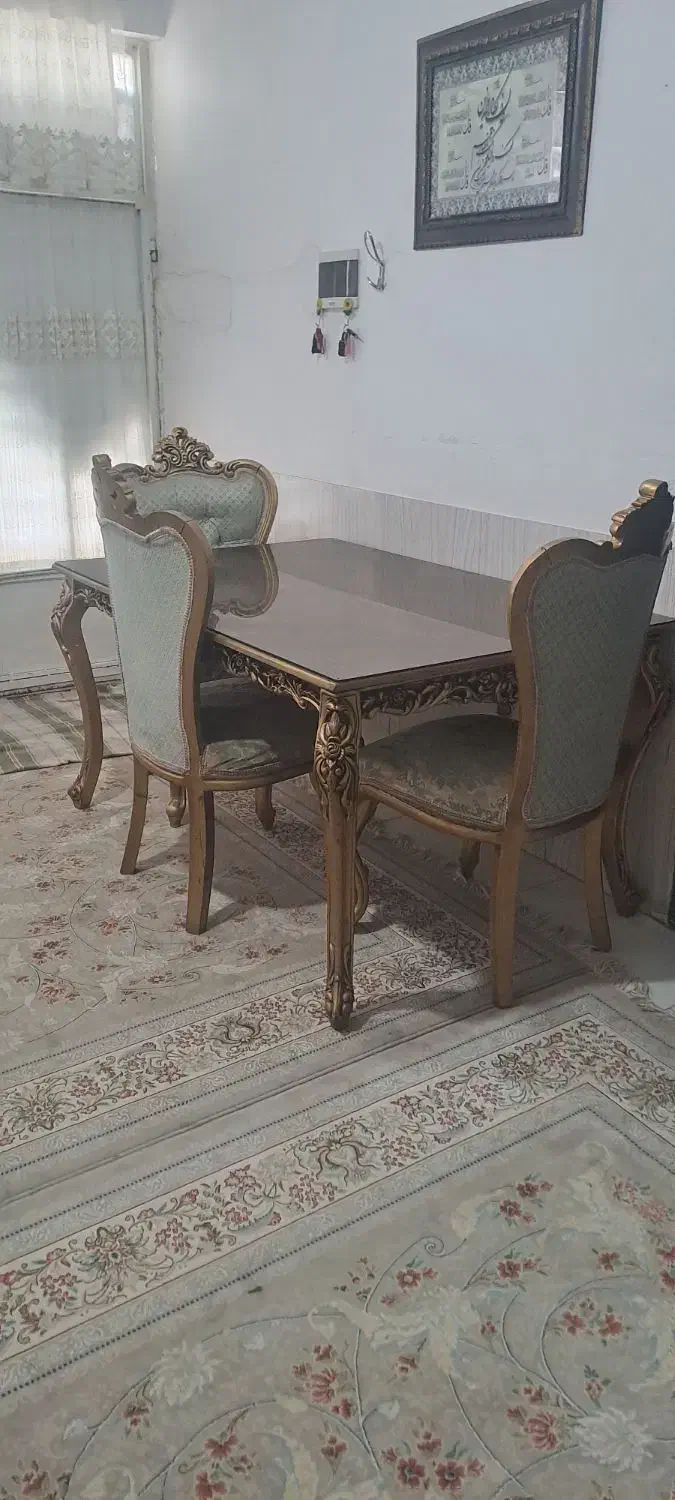 میز ناهار خوری|میز و صندلی غذاخوری|سیرجان, |دیوار