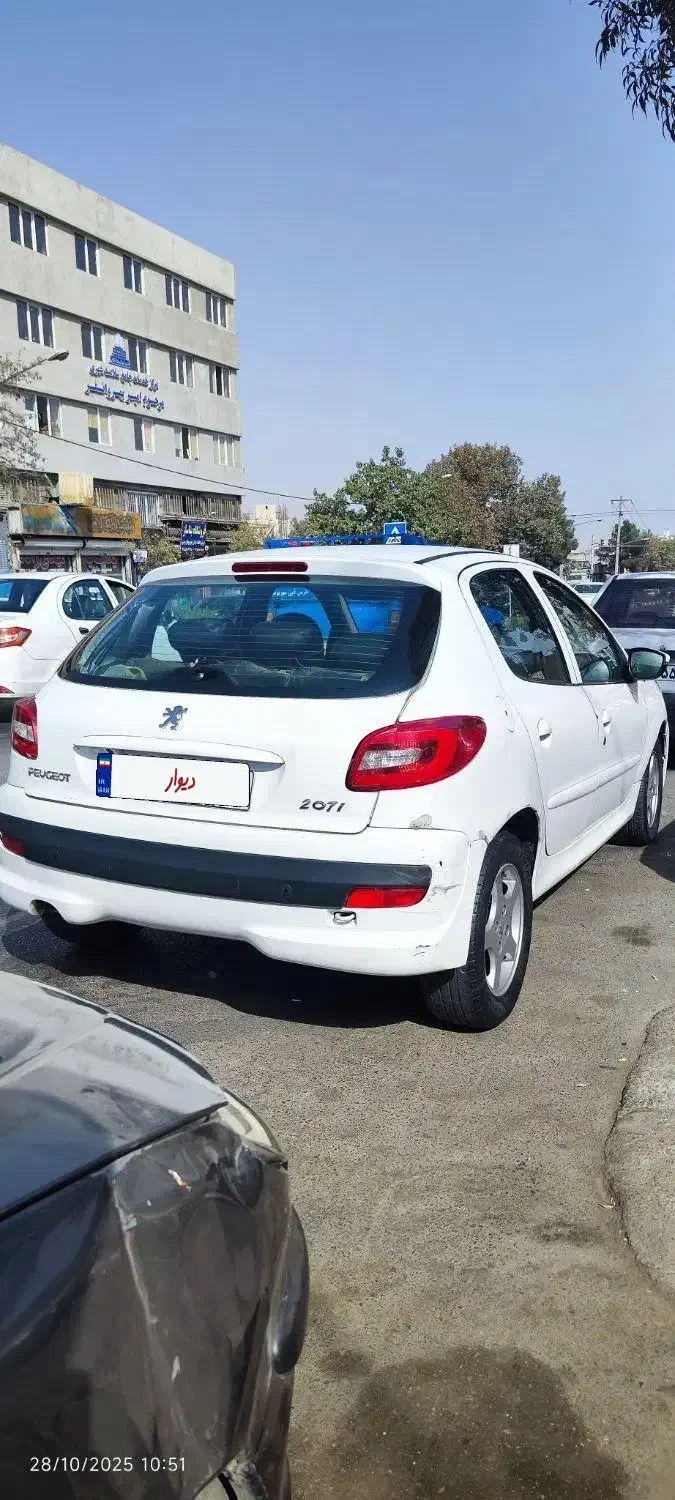 207 مدل 96|خودرو سواری و وانت|مشهد, شریف|دیوار