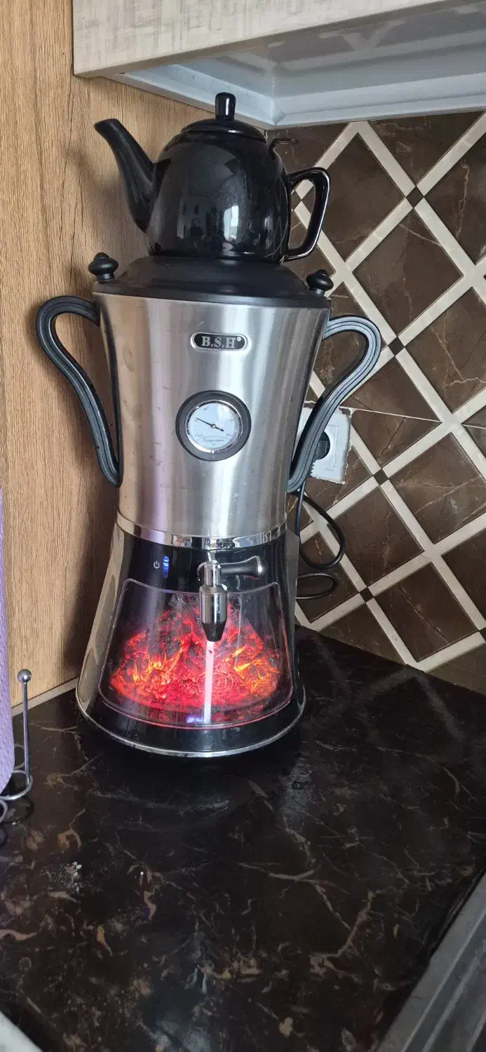 چای سازشومینه ای|سماور، چای‌ساز، قهوه‌ساز|سلمان‌شهر, |دیوار