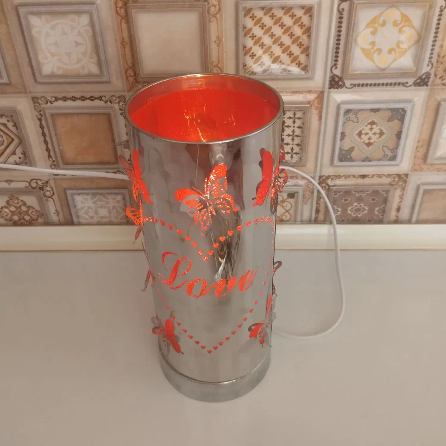 چراغ خاب|چراغ خواب و آباژور|قروه, |دیوار