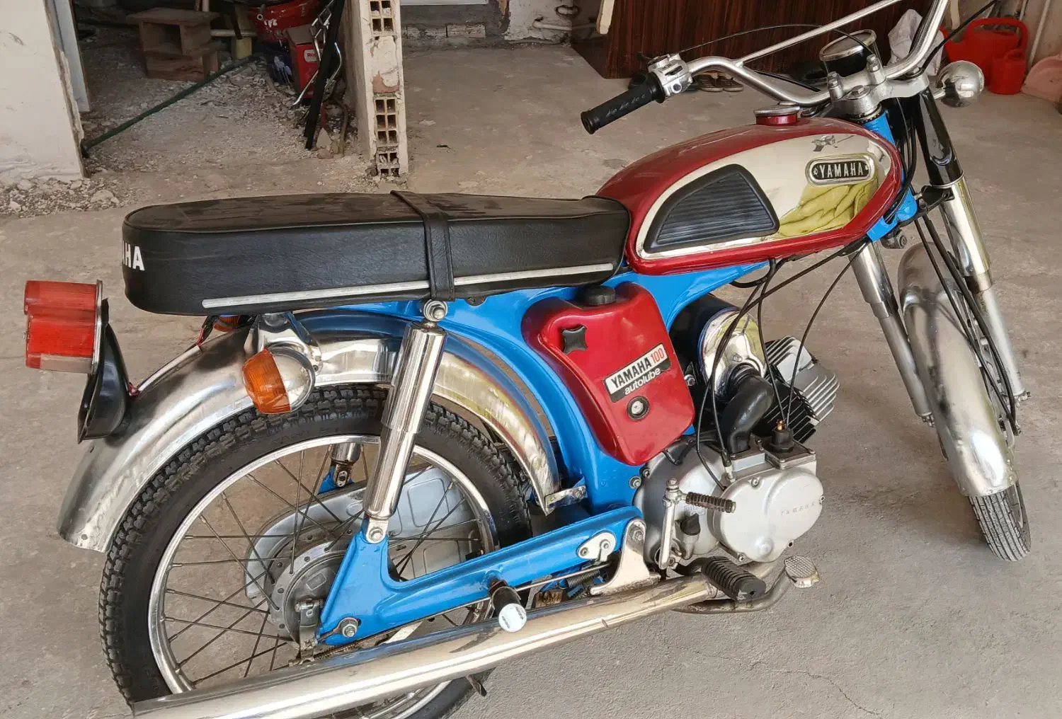 موتوریاماها|موتورسیکلت|سراب, |دیوار