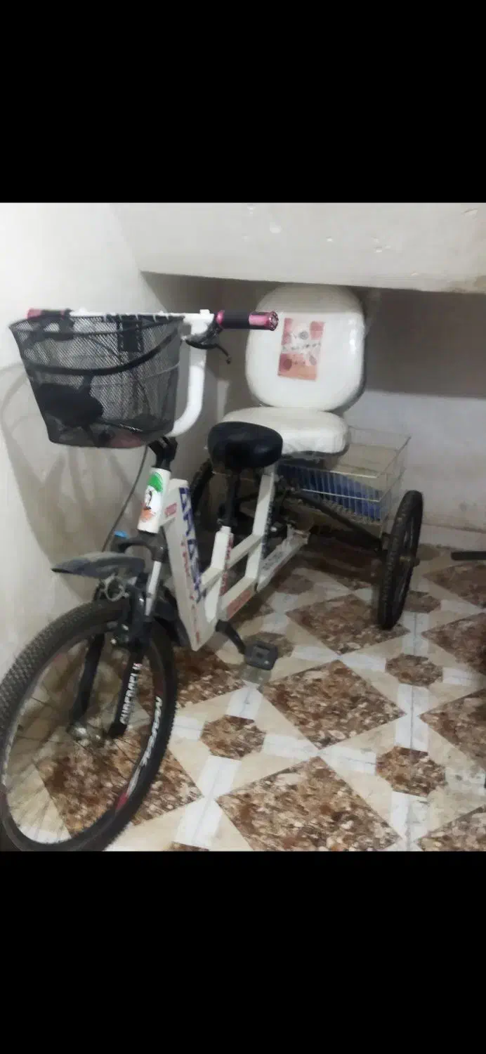 سه چرخه دونفره|دوچرخه، اسکیت، اسکوتر|شادگان, |دیوار