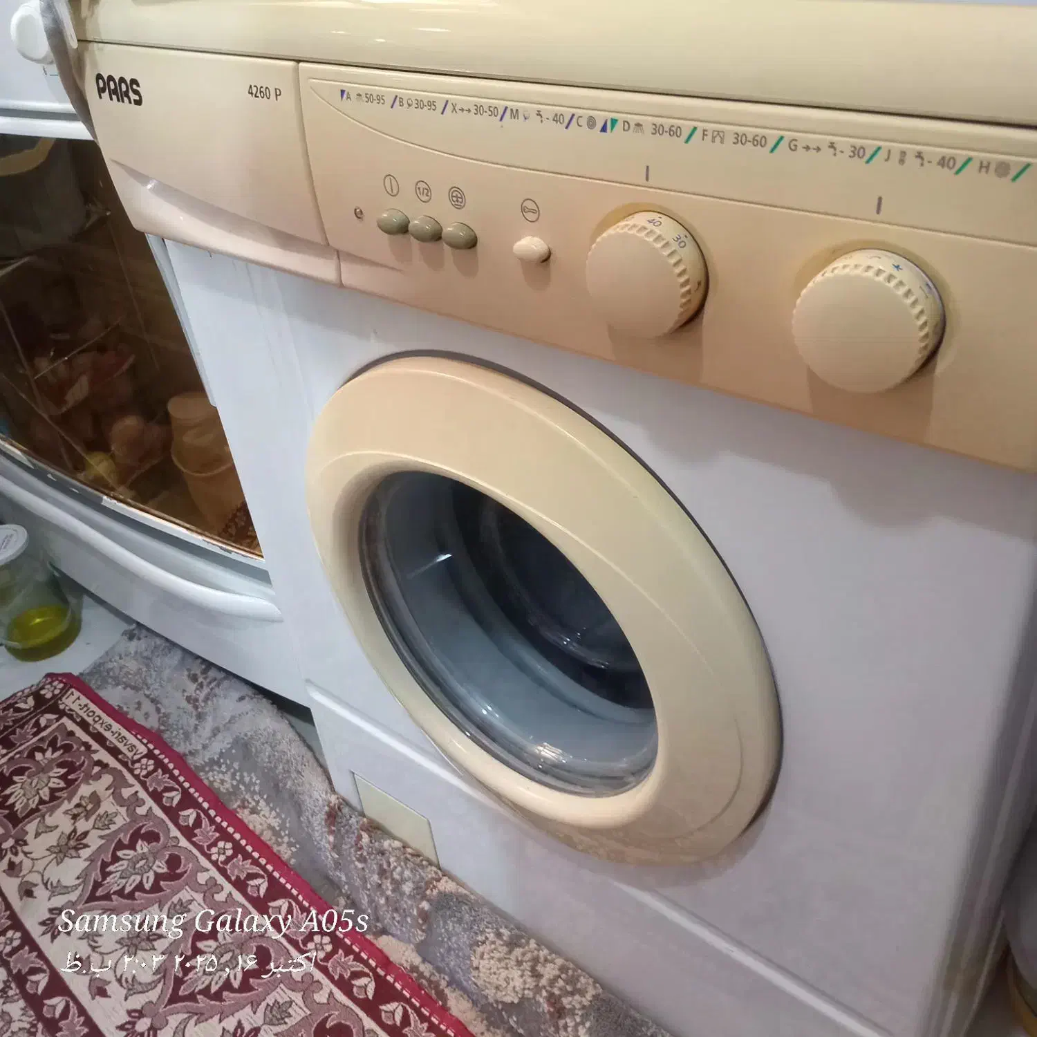 ماشین لباسشویی پارس 5کیلویی|ماشین لباسشویی و خشک‌کن لباس|قزوین, |دیوار