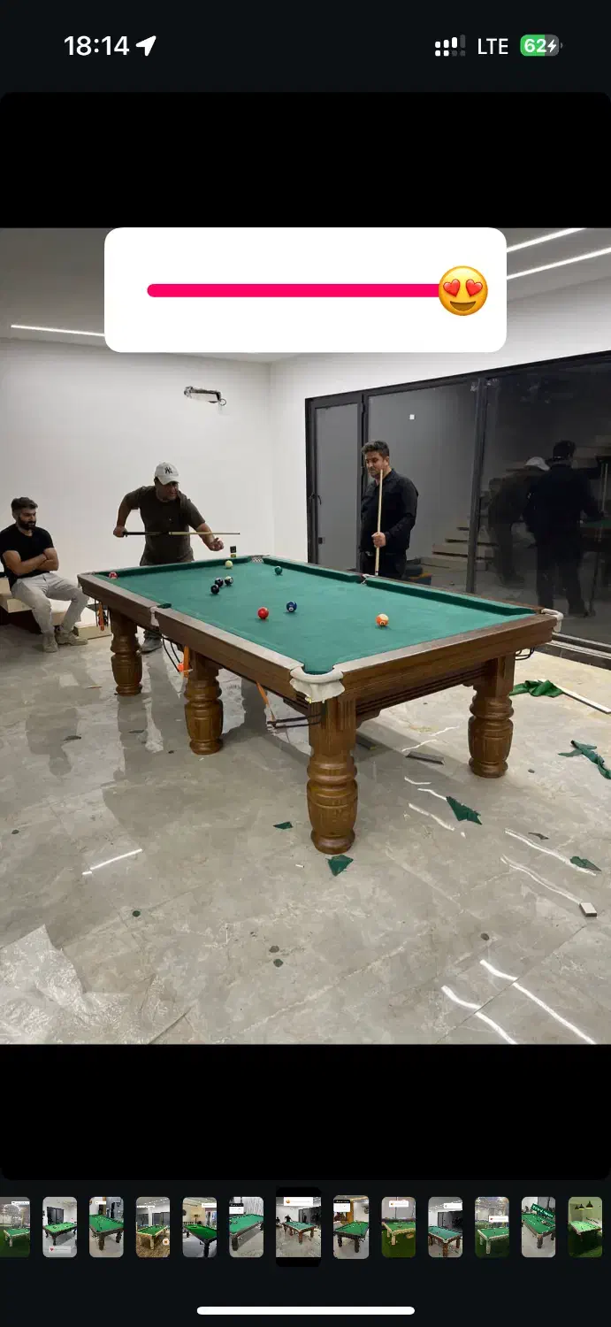 نصاب میز بیلیارد مازندران ۰۰|ورزشهای توپی|محمودآباد, |دیوار