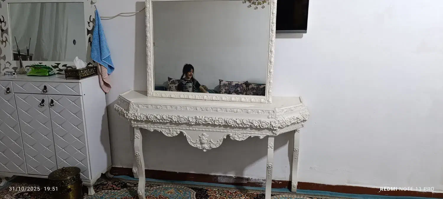 آینه کنسول|بوفه، ویترین، کنسول|اهواز, کمپلو جنوبی|دیوار