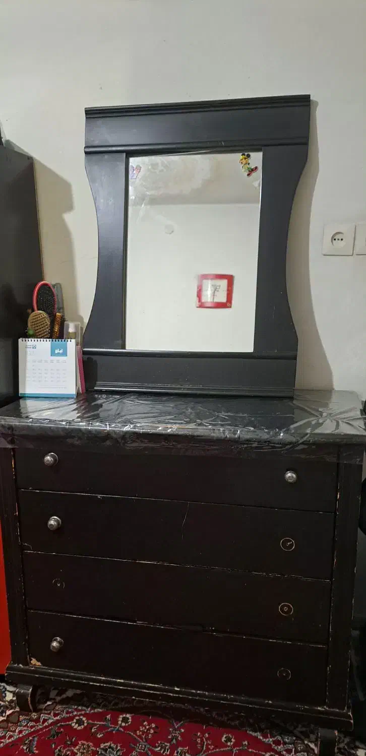 دراور و آینه|جاکفشی، کمد، دراور|بروجرد, |دیوار