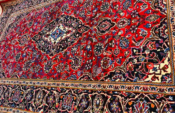قالی ۶ متری دست بافت|فرش|شیراز, حافظیه|دیوار
