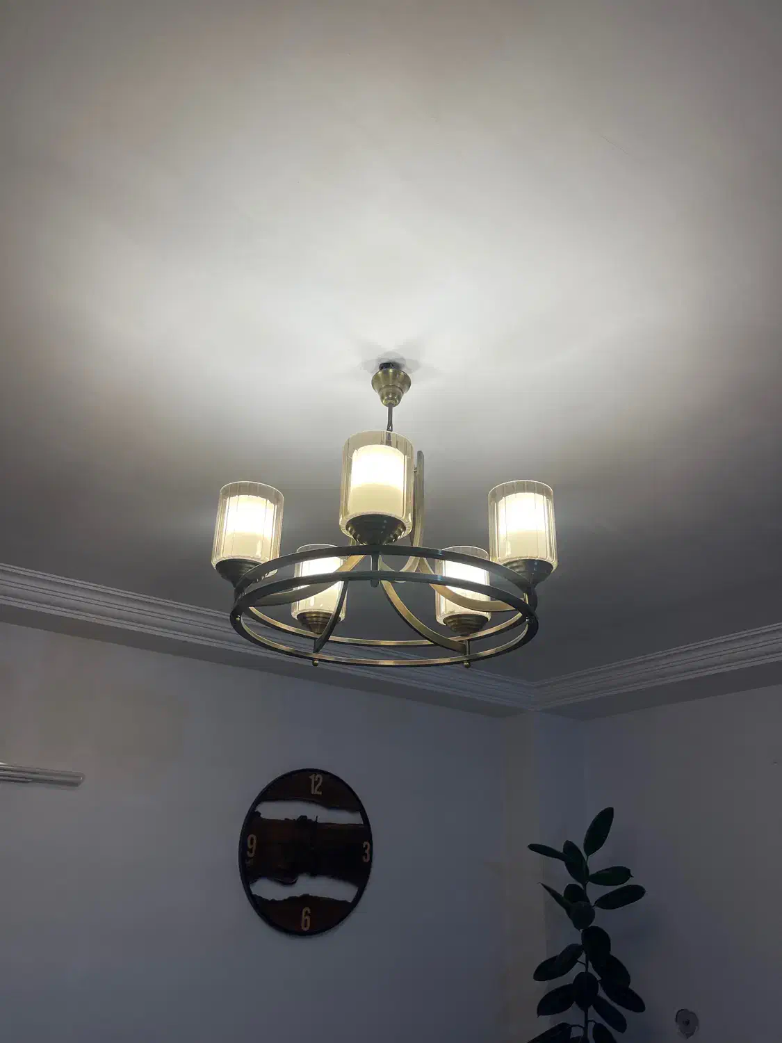 لوستر برنج|لوستر و چراغ آویز|بجنورد, |دیوار