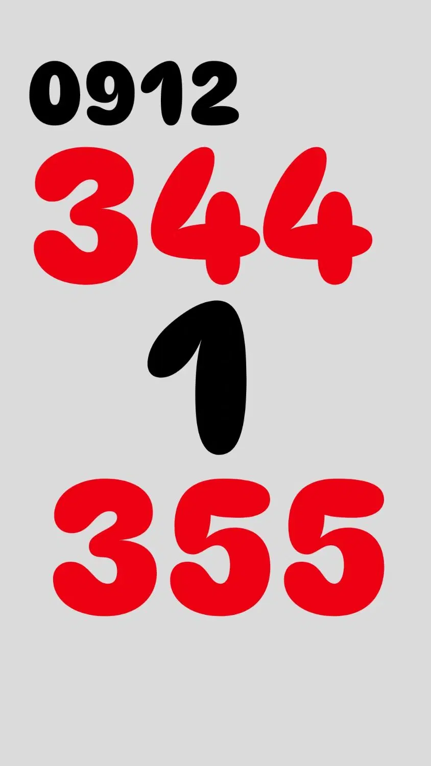 0912.344.1.355|سیم‌کارت|تهران, شادآباد|دیوار