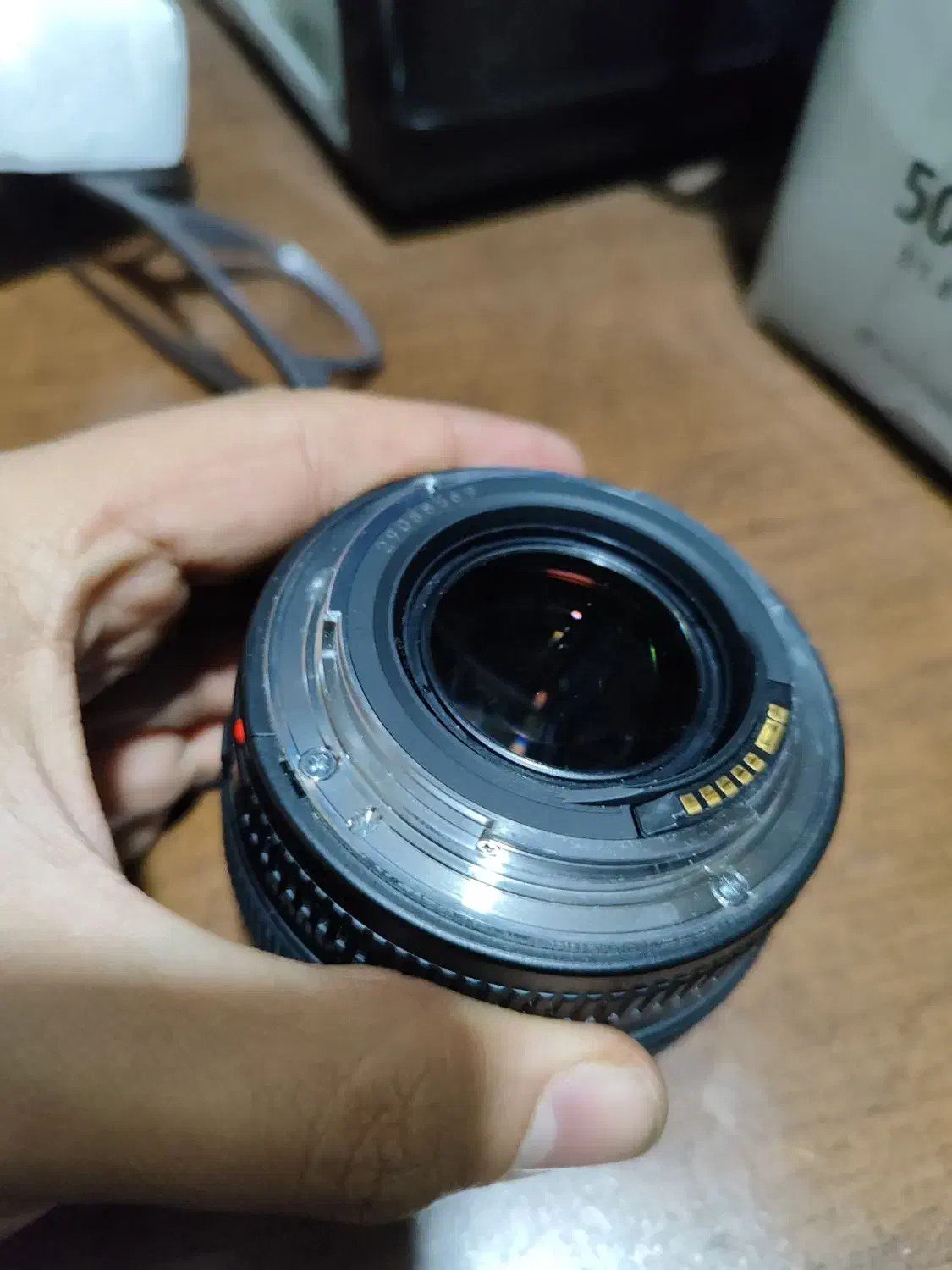 لنز۵۰ کنون f.1.4|دوربین عکاسی و فیلمبرداری|تهران, امیریه|دیوار