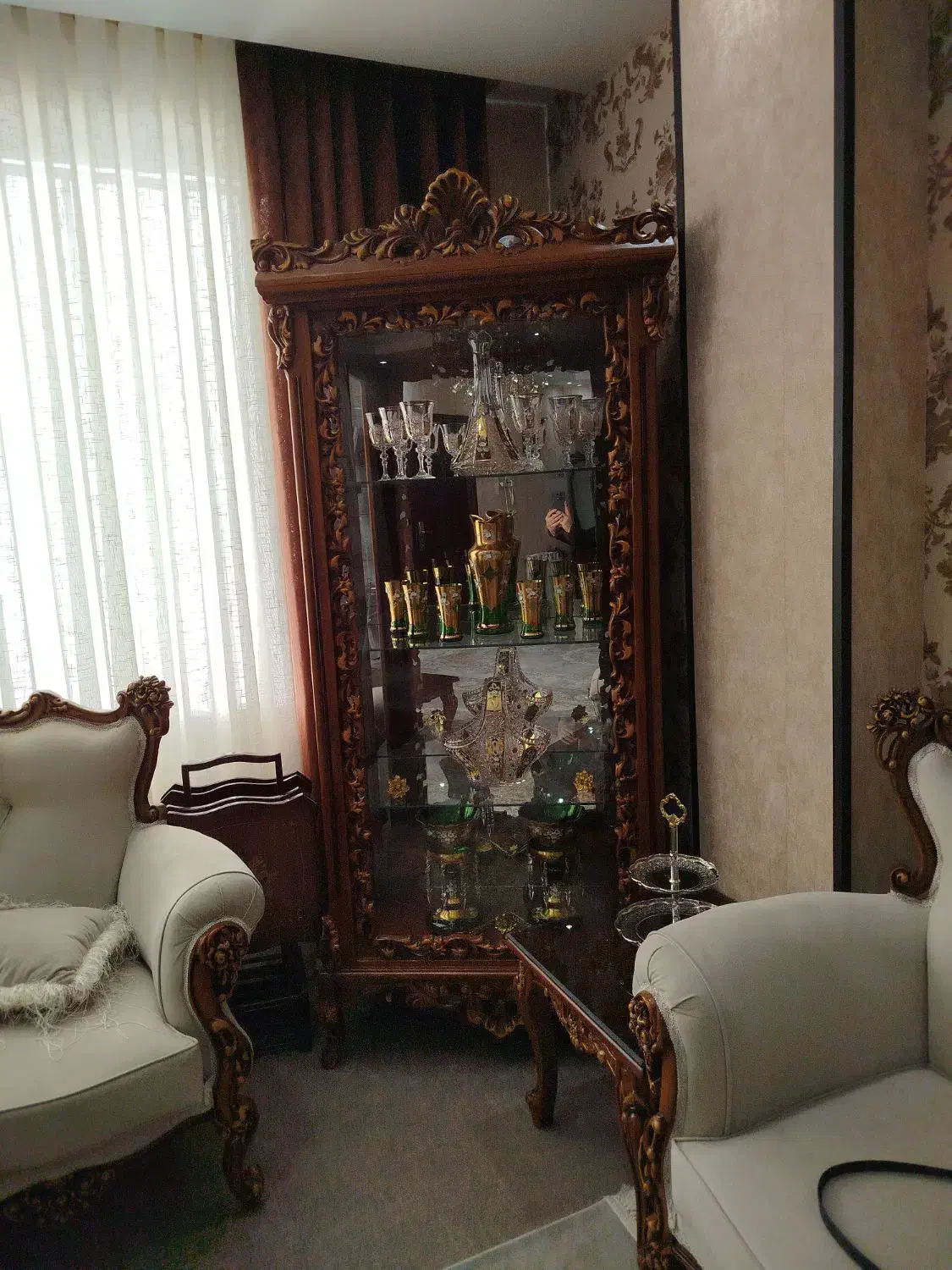 بوفه|بوفه، ویترین، کنسول|محمدیه-قزوین, |دیوار